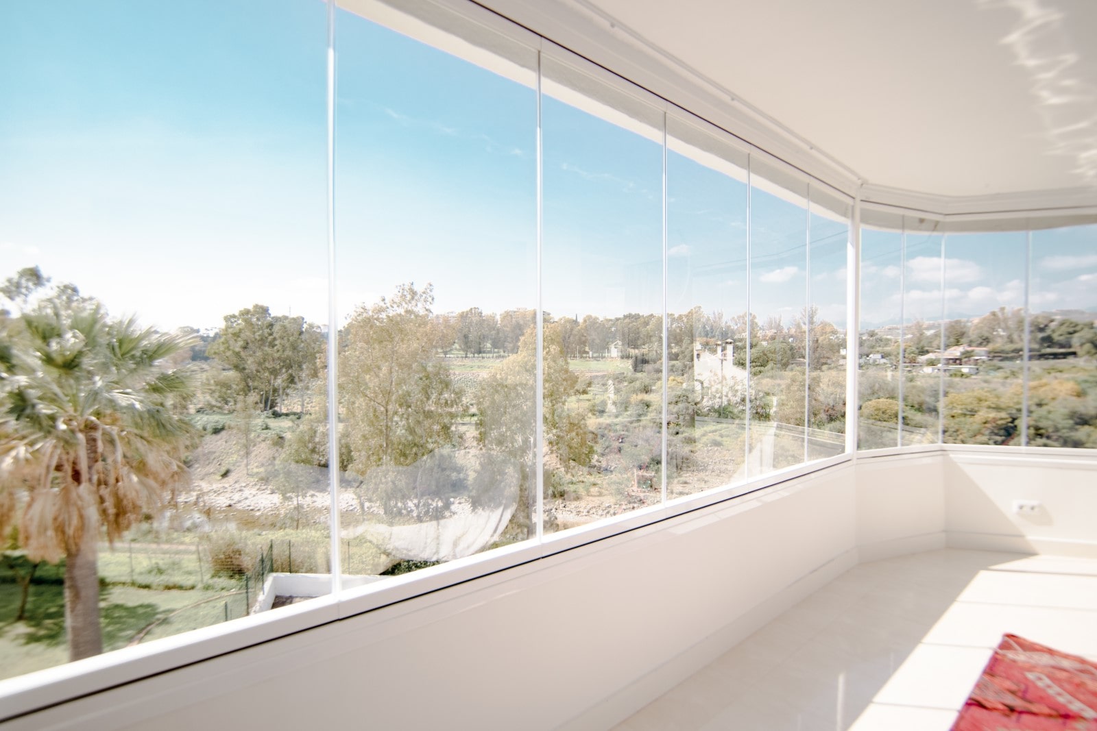 Cortina de cristales